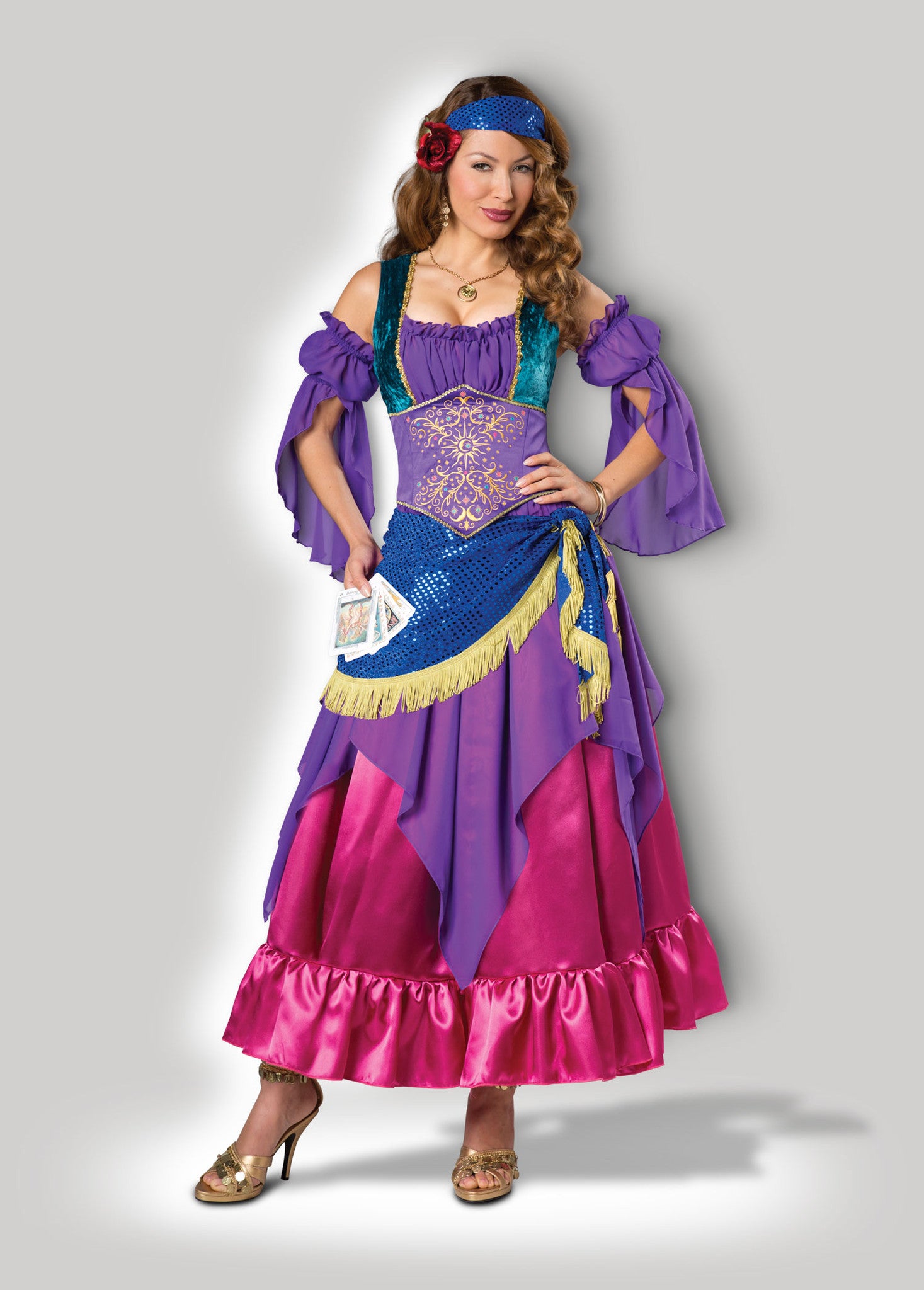Gypsy Treasure Deluxe Adult Costume InCharacter Costumes Gypsy Treasure Deluxe Adult Costume InCharacter Costumes