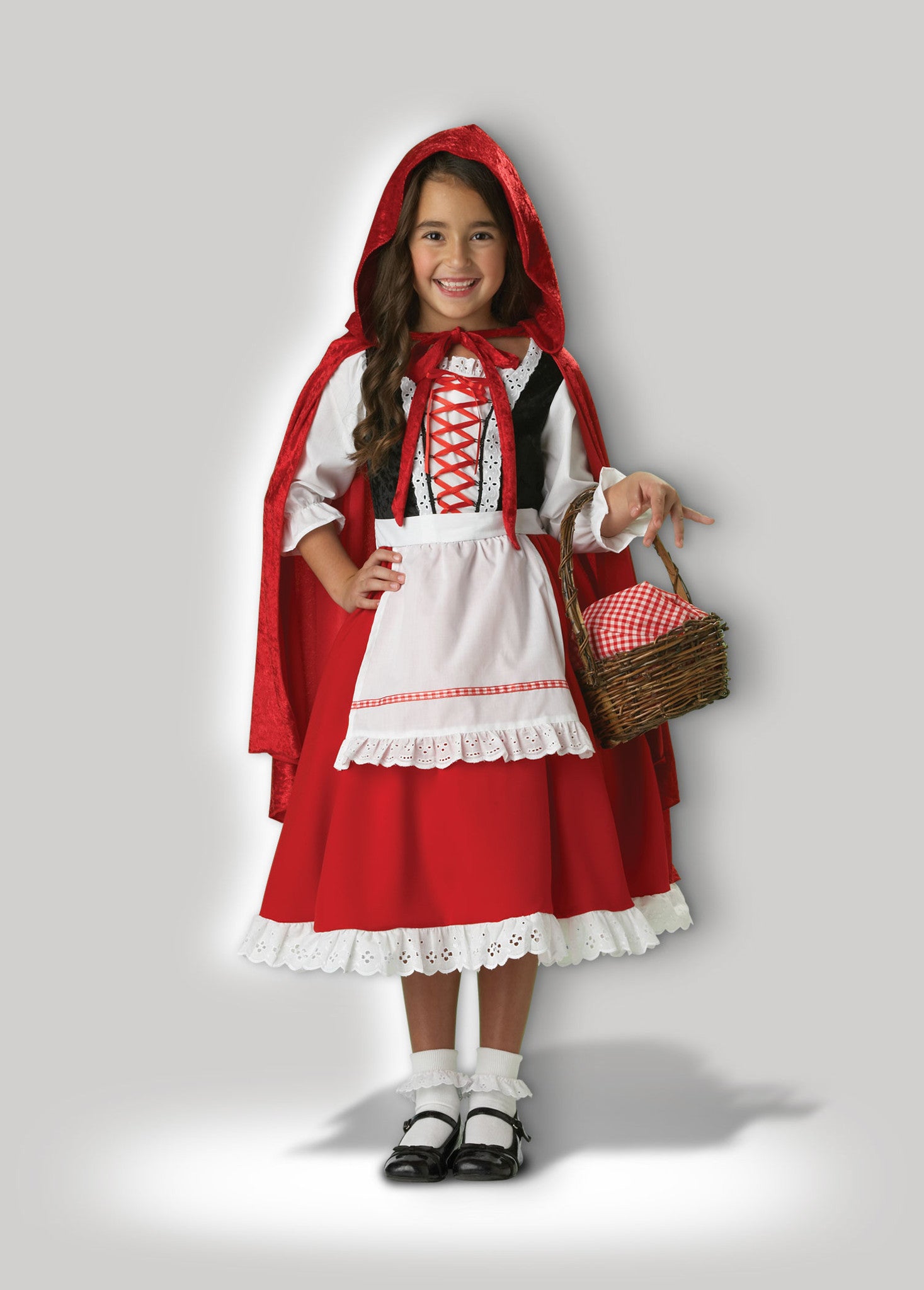 Deluxe Little Red Riding Hood Child Costume – InCharacter Costumes Deluxe Little Red Riding Hood Child Costume – InCharacter Costumes