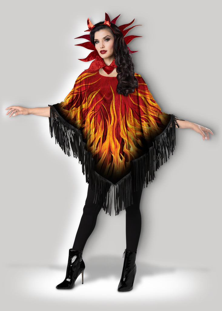 Devilicious Poncho Instant Costume CAE12049